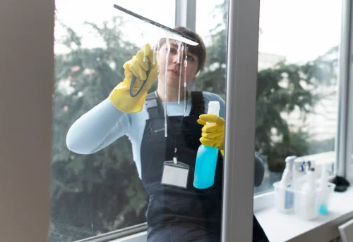 Nettoyage de vitres intérieures et extérieures à Yvoy-le-Marron